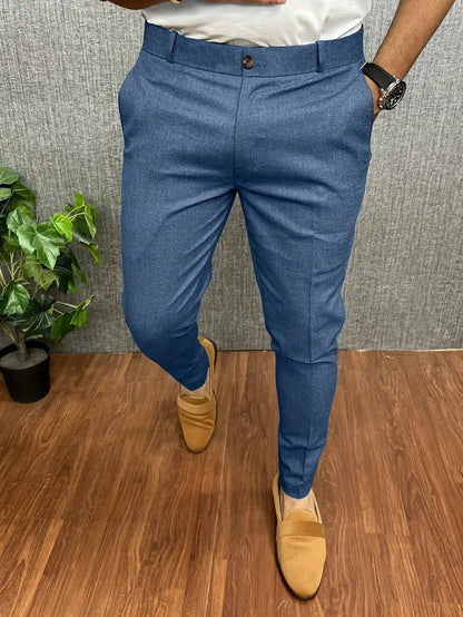 Herren Halbformelle Hose