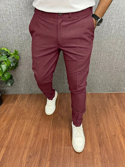 Herren Halbformelle Hose
