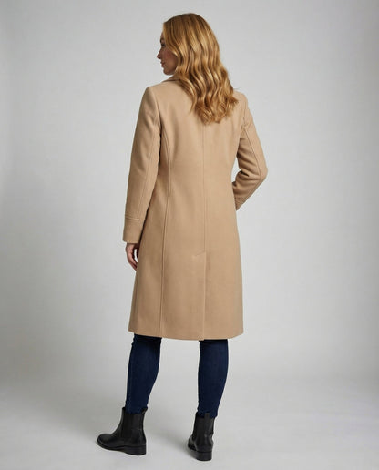 Damen Wollmantel Slim Fit Winter Norvielle