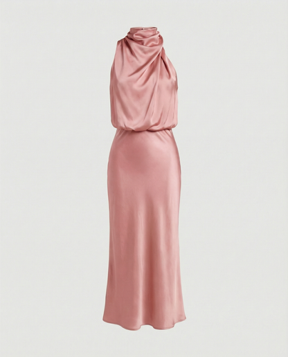 Elegantes Langabendkleid Glänzend Damen Abendkleid