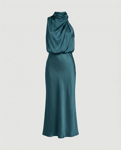 Elegantes Langabendkleid Glänzend Damen Abendkleid