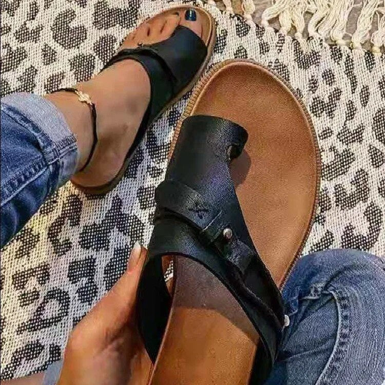 Norvielle Damen Retro Sandalen - Norvielle