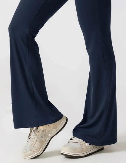 Damen Jumpsuit Enganliegend Weite Bein Komfort