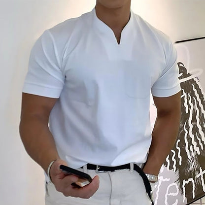 Herren Fitness T-Shirt Größe XXL Baumwolle Schwarz - Norvielle