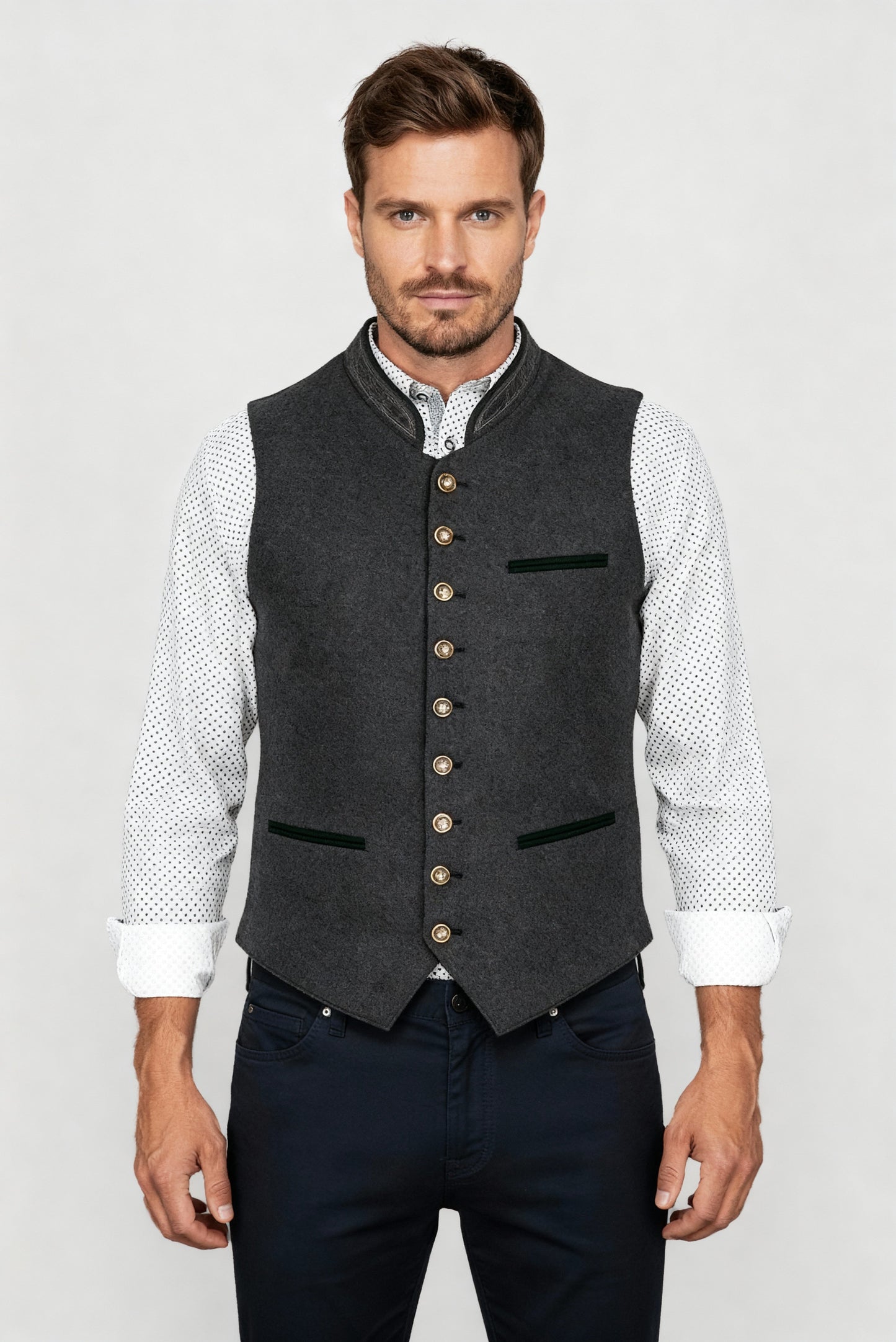 Herren Thermo-Weste Wärme Lagenlook - Norvielle