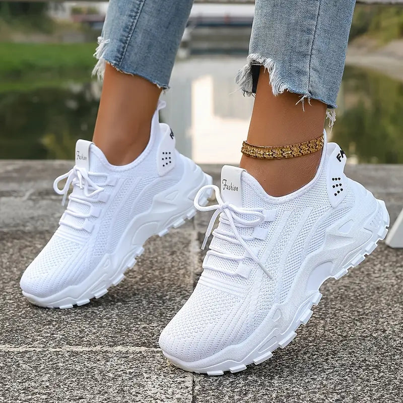 Damen Laufschuhe Atmungsaktives Mesh Leicht