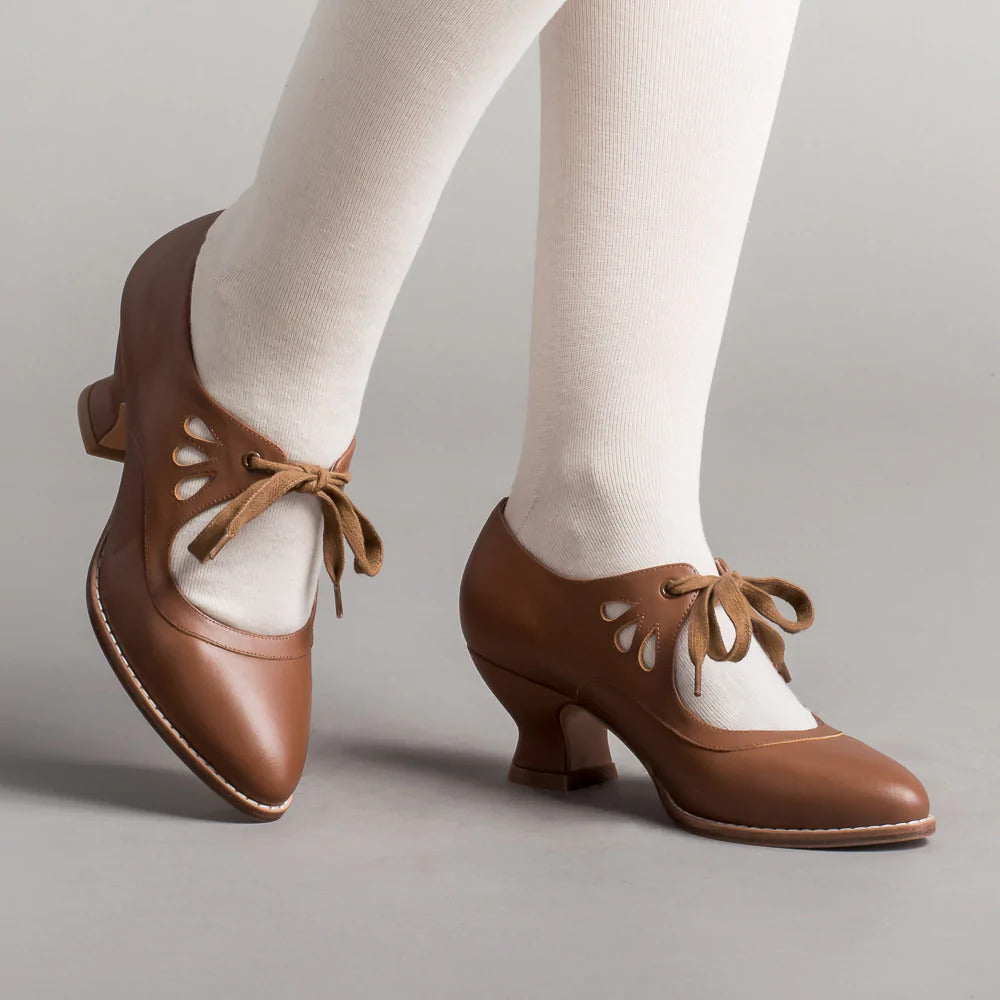 Damen Schnürpumps mit Absatz