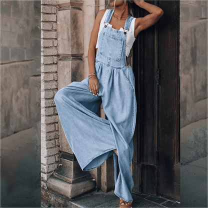 Damen Denim-Jumpsuit