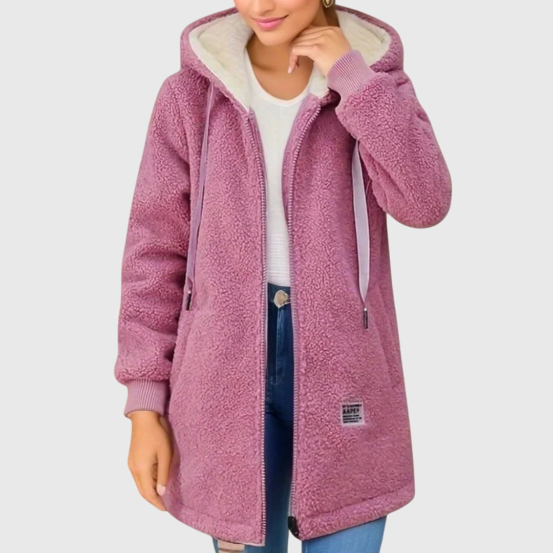 Damen Fleecejacke Wärme Stil
