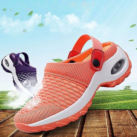 Norvielle Damen Orthopädische Slip-On-Schuhe Luftpolster - Norvielle
