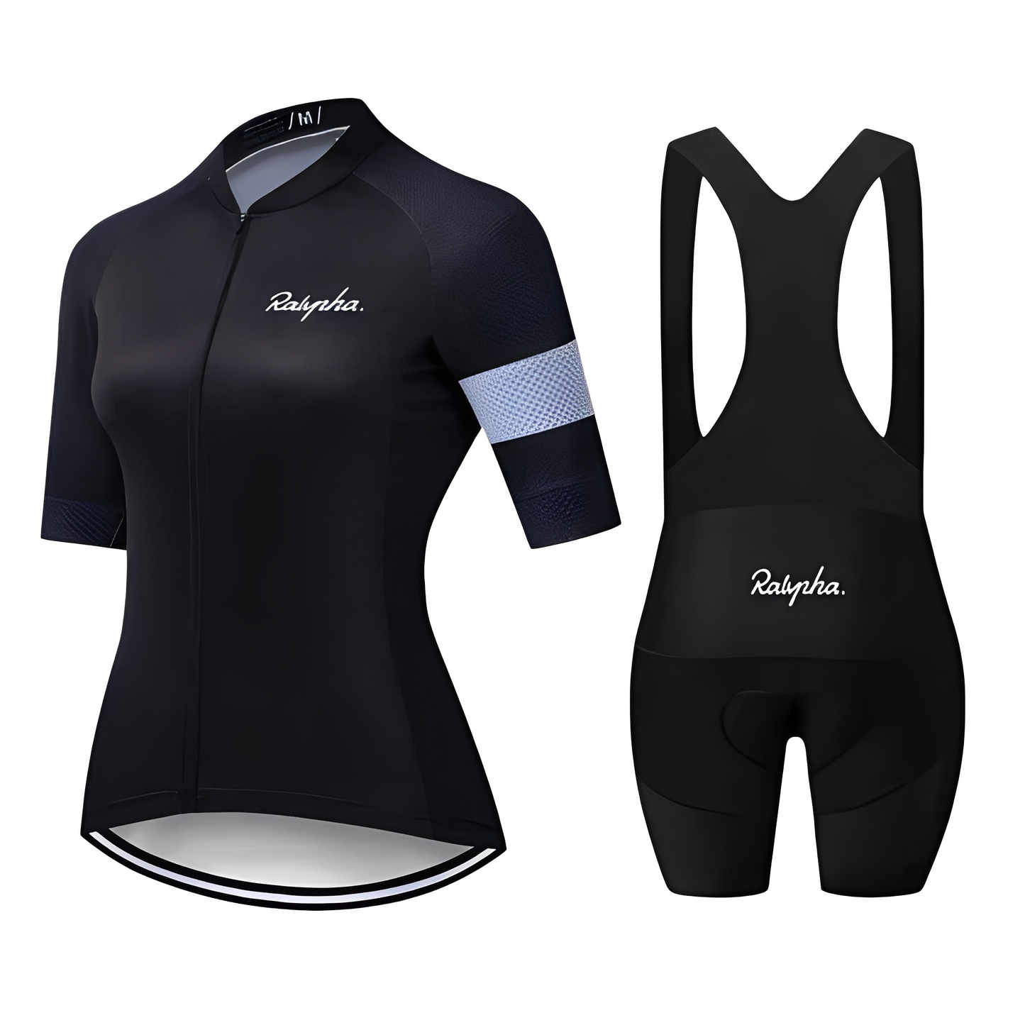 Damen Leichtes Sportset Oberteil Shorts