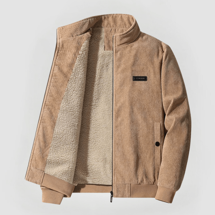 Finley Herren Cordjacke Fleecefutter