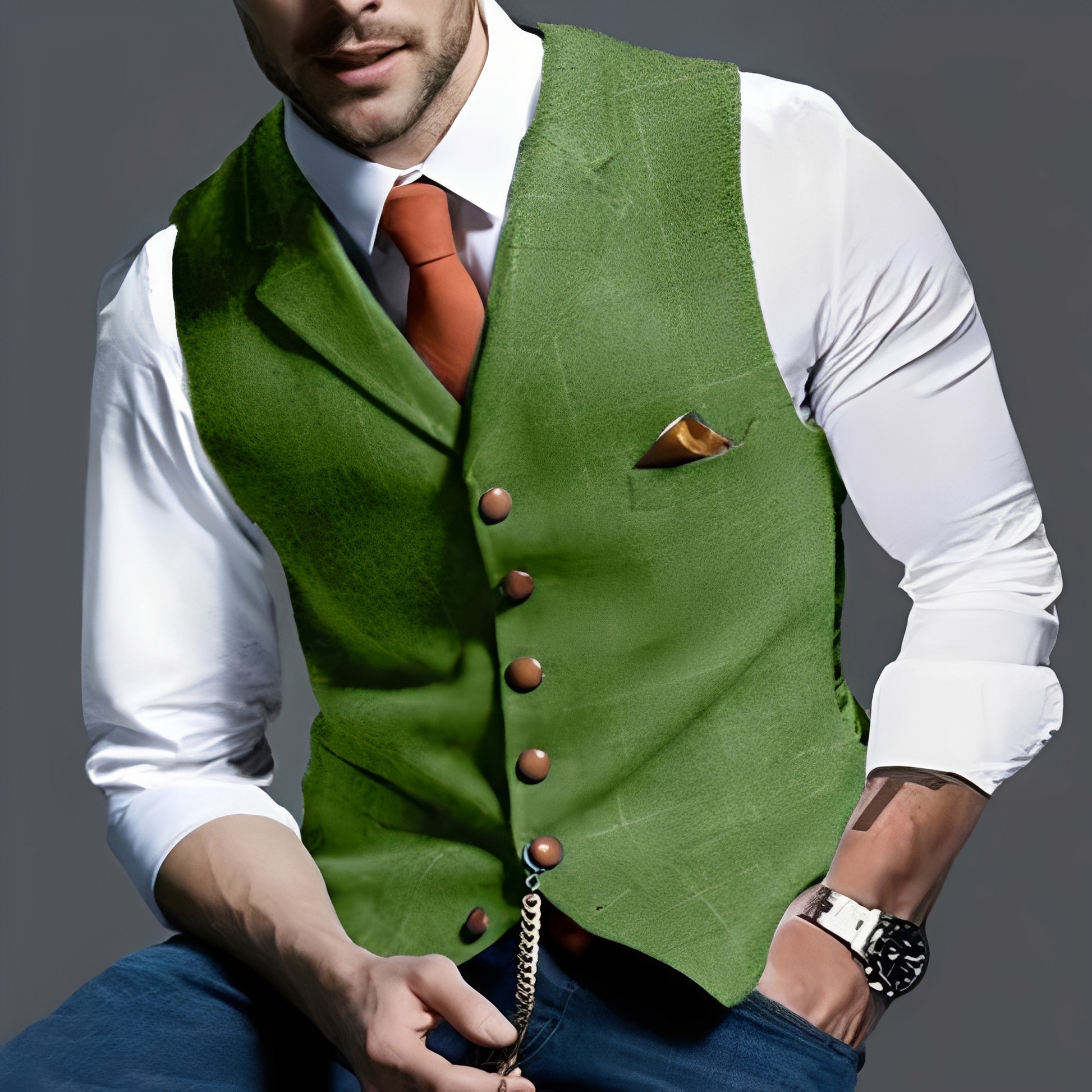 Royen Herrenweste Elegantes Design - Norvielle