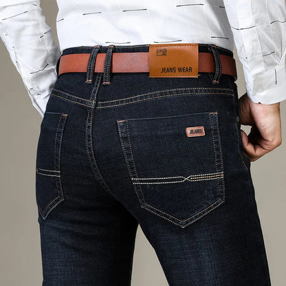 Herren Stretchjeans Gerade Geschnitten