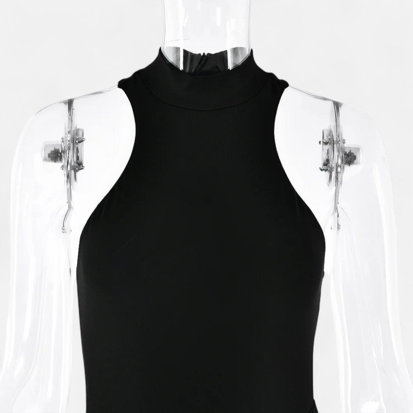 Damen Maxikleid Cut-Out Neckholder