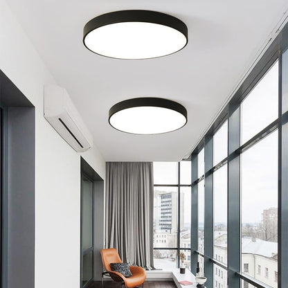 NordLuxe Runde LED-Deckenleuchte Skandinavisch