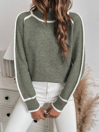 Norvielle Damen Langarm-Pullover Elegantes Design - Norvielle