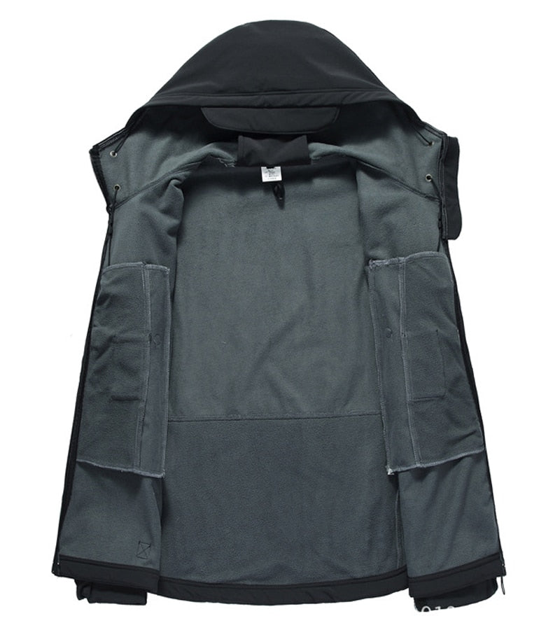 Herrenjacke Wasserdicht Kapuze