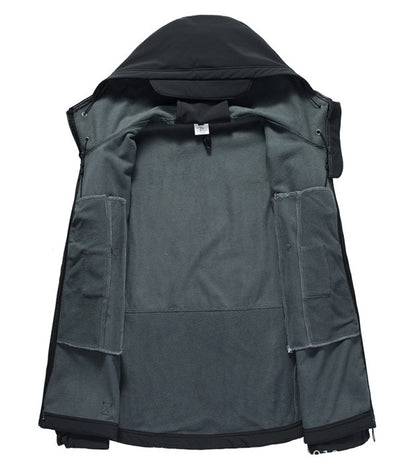 Herrenjacke Wasserdicht Kapuze
