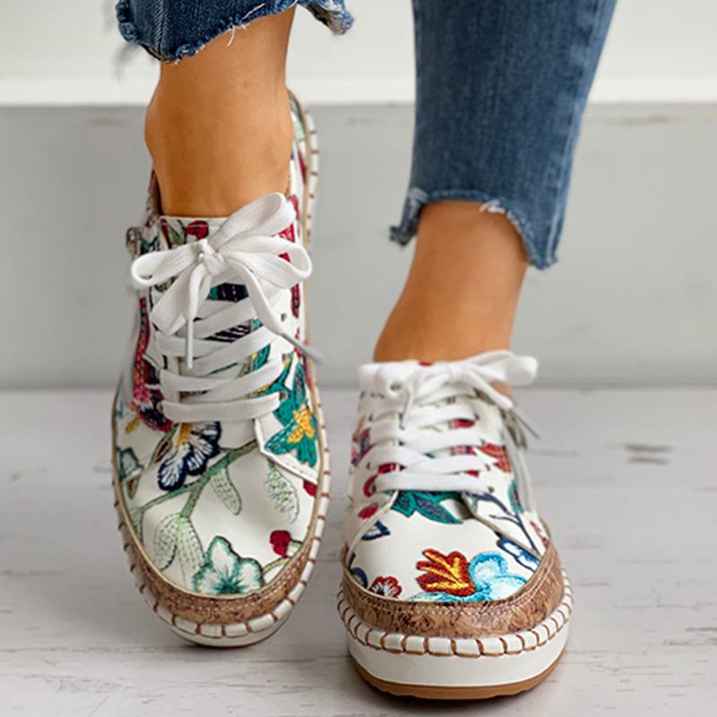 Damen Schuhe Vulkanisiert Komfort