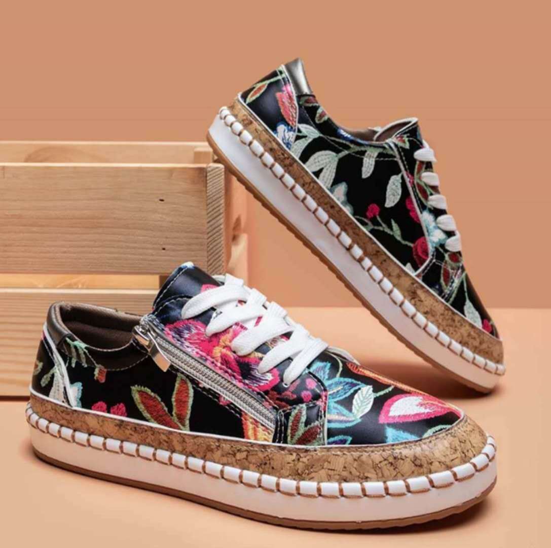 Damen Schuhe Vulkanisiert Komfort