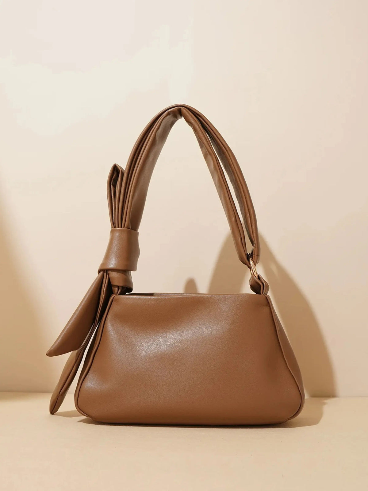 Leder Schultertasche Damen Minimalistisch