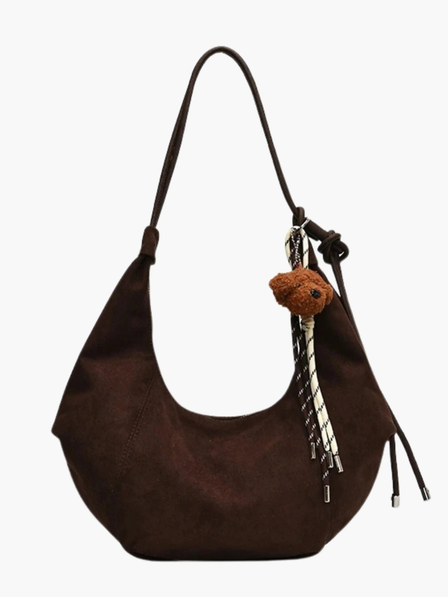 Amalia Damen Hobo Tasche Wildleder Boho Chic
