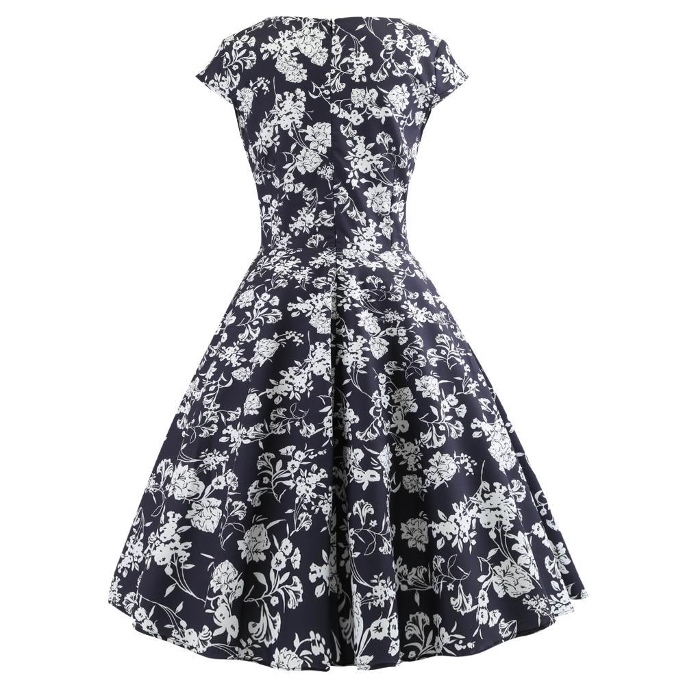 Damen Wickelkleid Florales Design Elegant