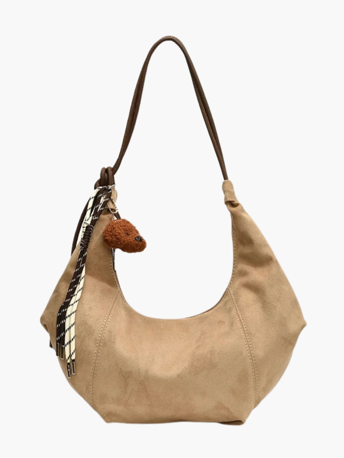 Amalia Damen Hobo Tasche Wildleder Boho Chic