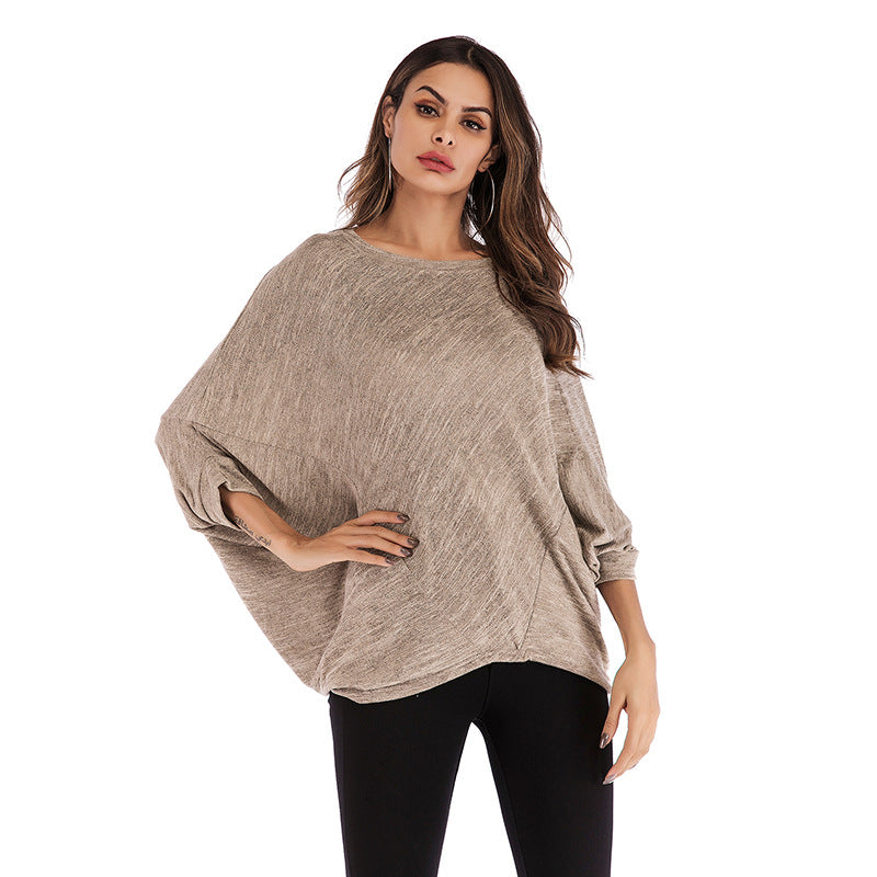 Damen Oversized Pullover Lässiger Schnitt Norvielle - Norvielle