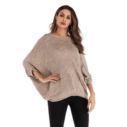 Damen Oversized Pullover Lässiger Schnitt Norvielle - Norvielle