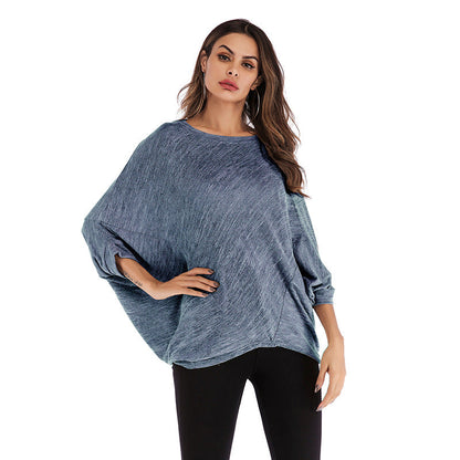Damen Oversized Pullover Lässiger Schnitt Norvielle