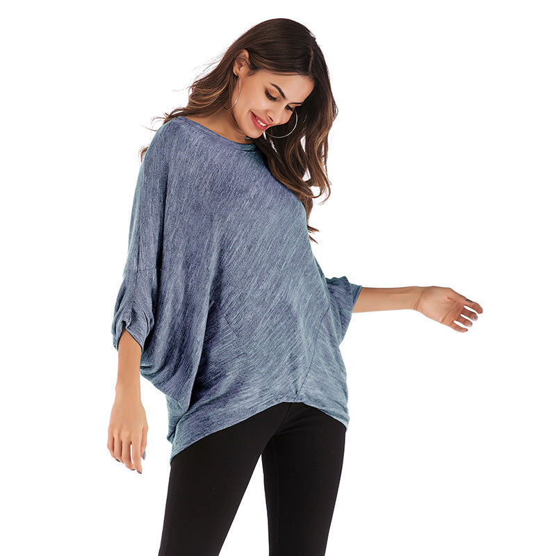 Damen Oversized Pullover Lässiger Schnitt Norvielle