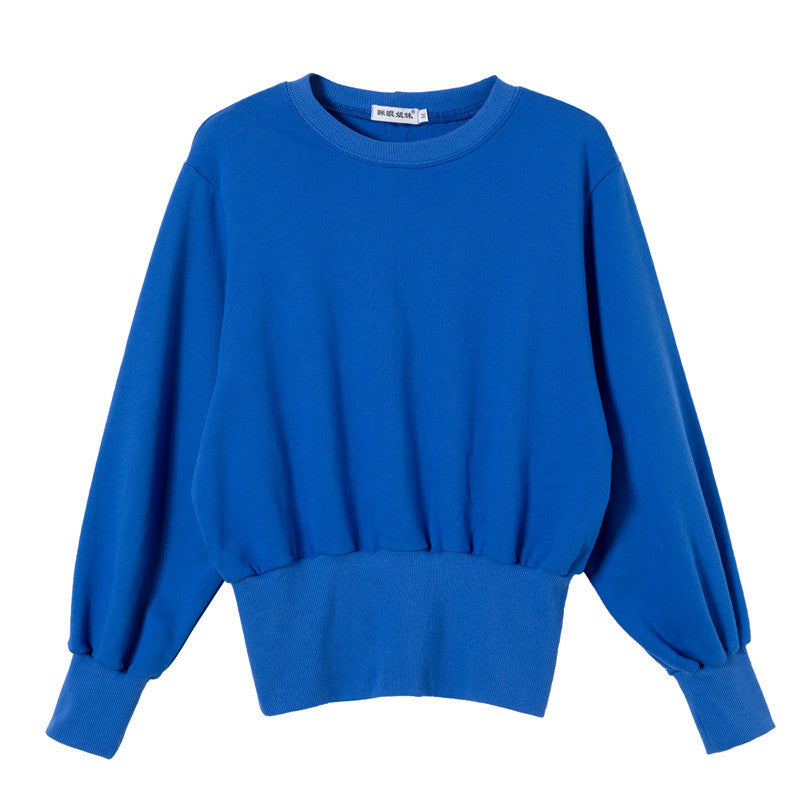 Damen Oversized-Pullover Ballonärmel Norvielle