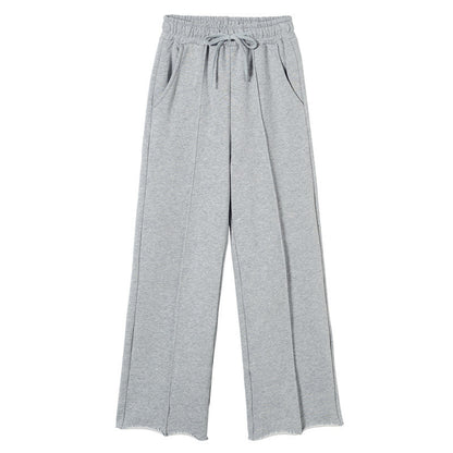 Damen Loungewear Set Cropped Hoodie und weite Hose Norvielle
