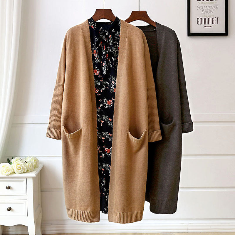 Damen Strickcardigan mit Taschen Norvielle