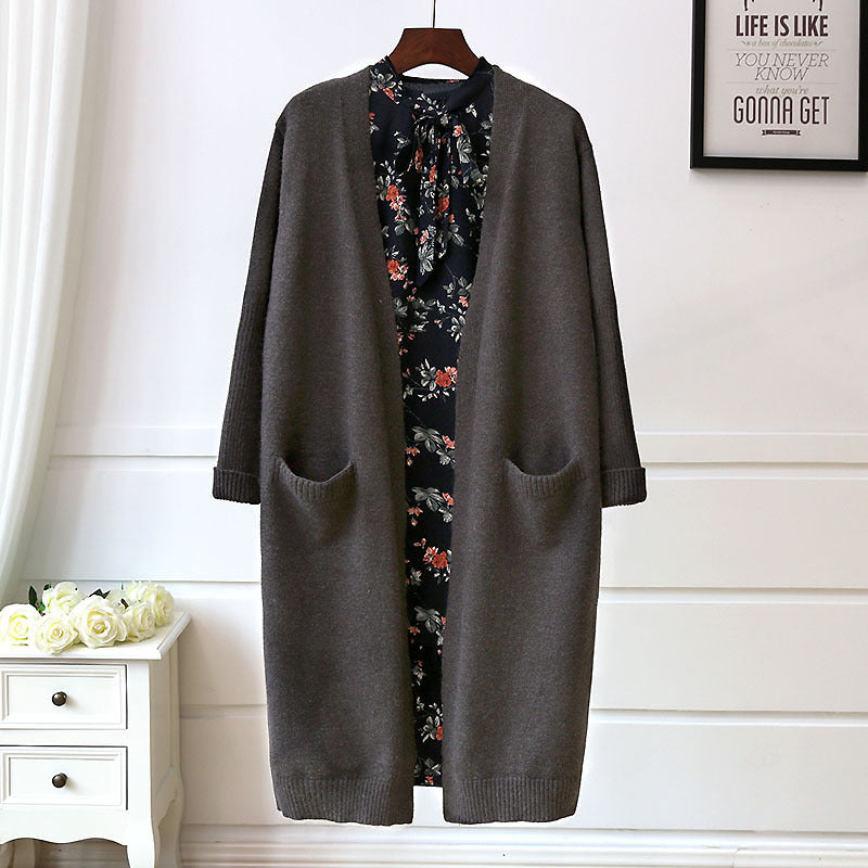 Damen Strickcardigan mit Taschen Norvielle