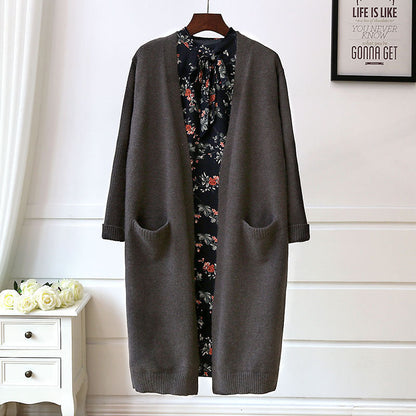 Damen Strickcardigan mit Taschen Norvielle