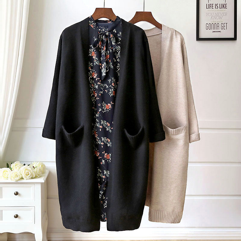Damen Strickcardigan mit Taschen Norvielle