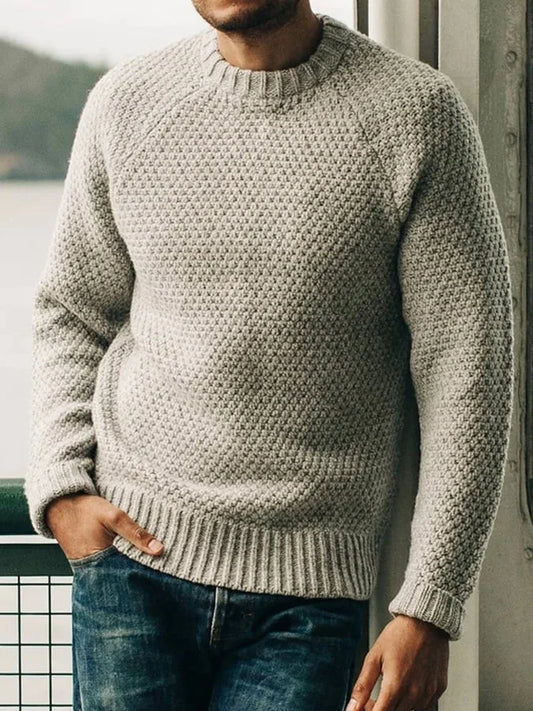 Norvielle Herren Baumwollpullover Klassisch - Norvielle