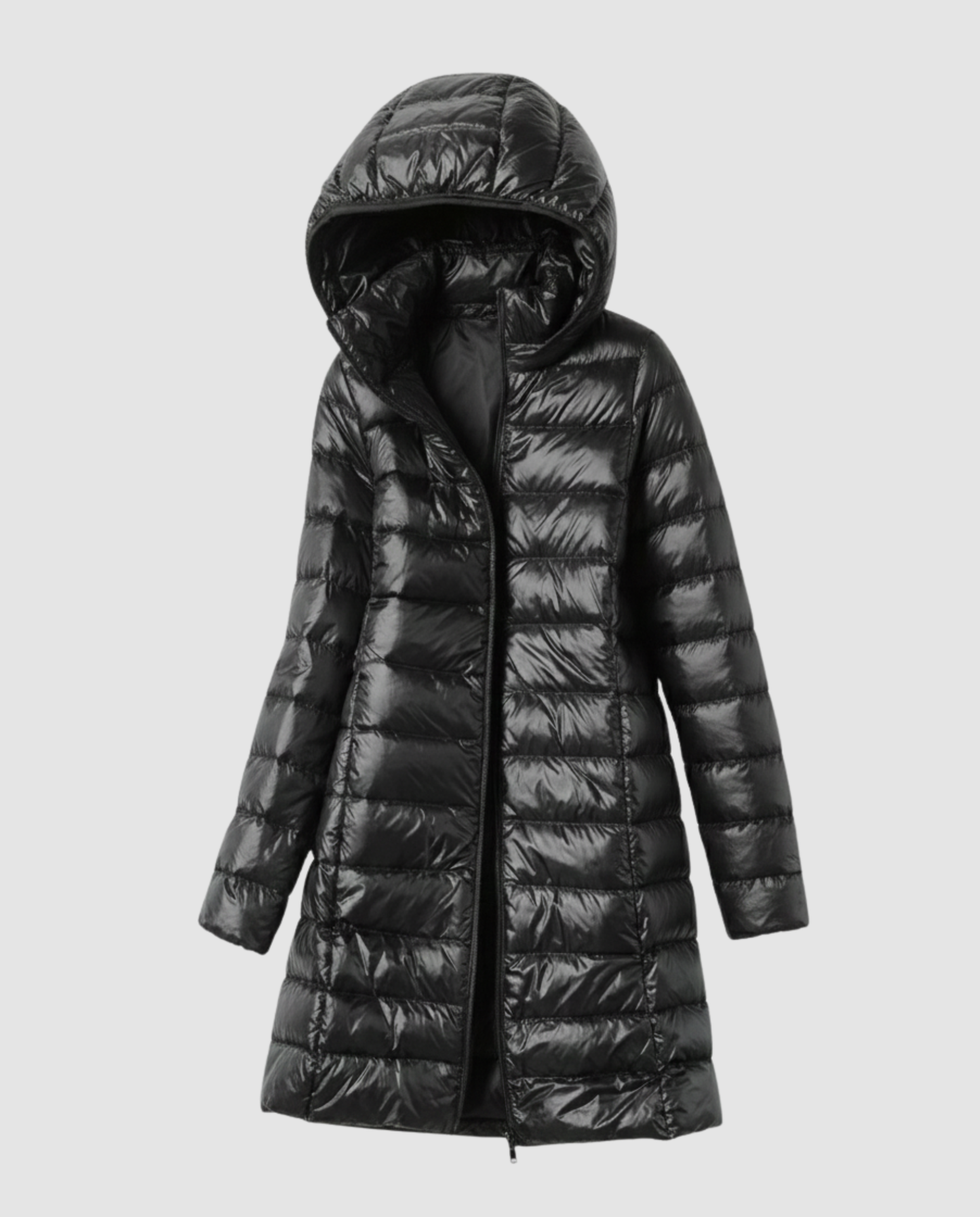 Damen Ultraleichte Daunenjacke mit Kapuze