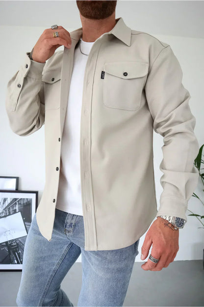 Herren Casual Hemd Baumwolle Supreme