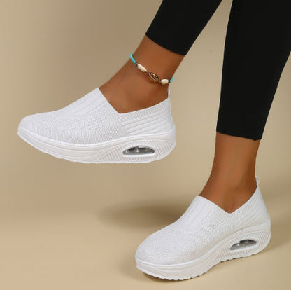 Damen Orthopädische Sneaker Atmungsaktives Material Bequem