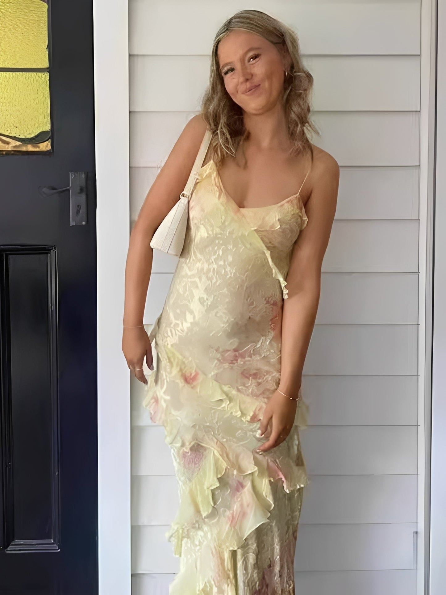 Damen Maxikleid Rückenfrei Elegant