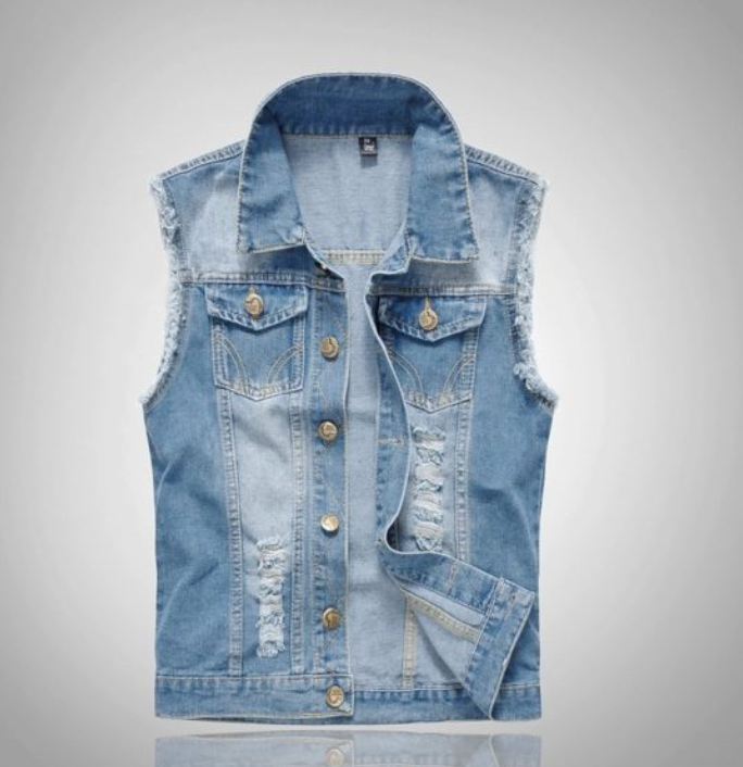 Herren Denim-Westen Stylisch