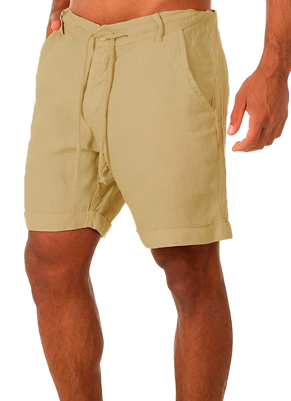 Herren Schnürshorts Lässig Bequem