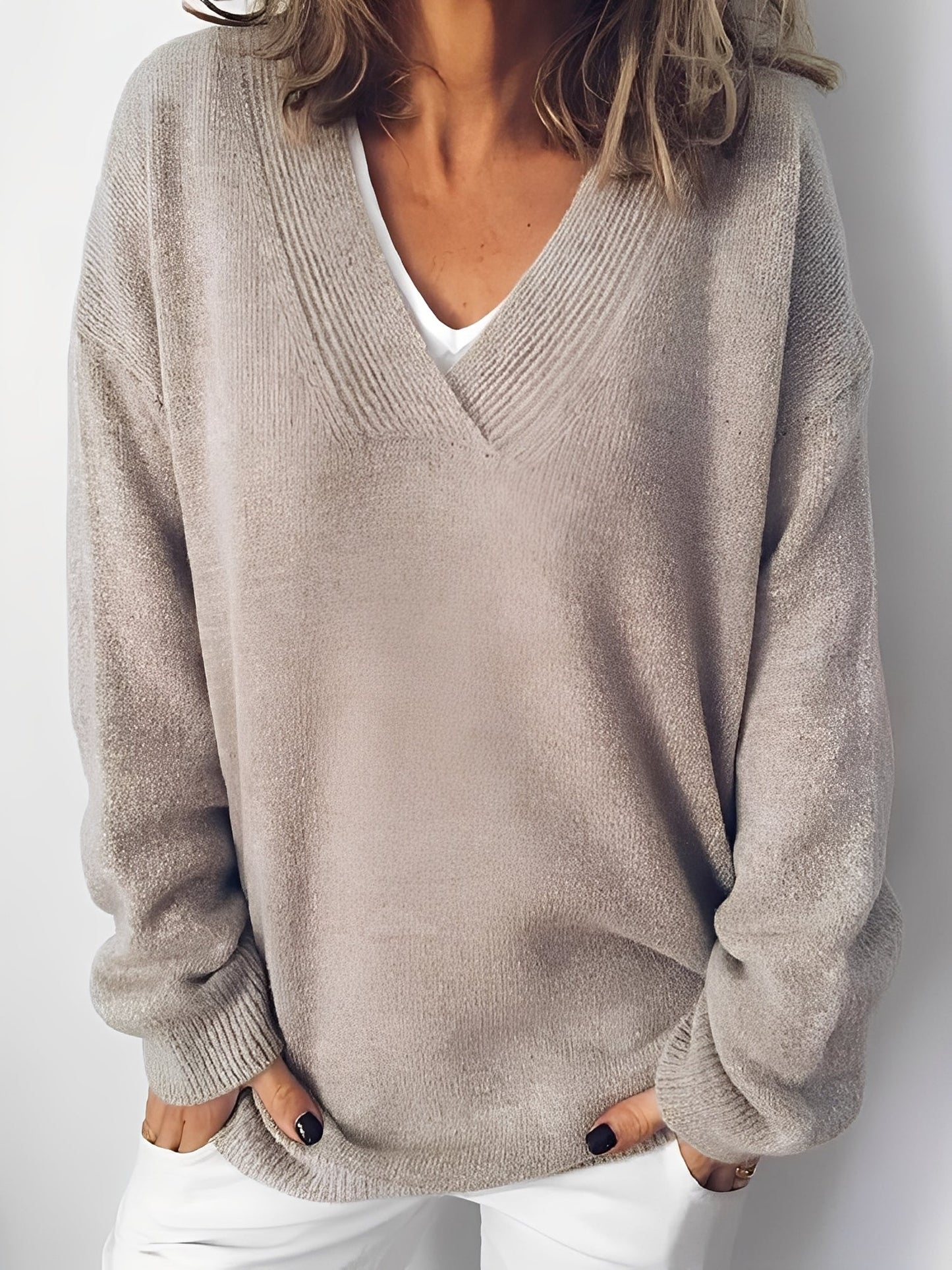 Damen Pullover Komfort Soft