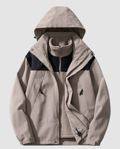 Damen Winterjacke Fleece Warm Norvielle
