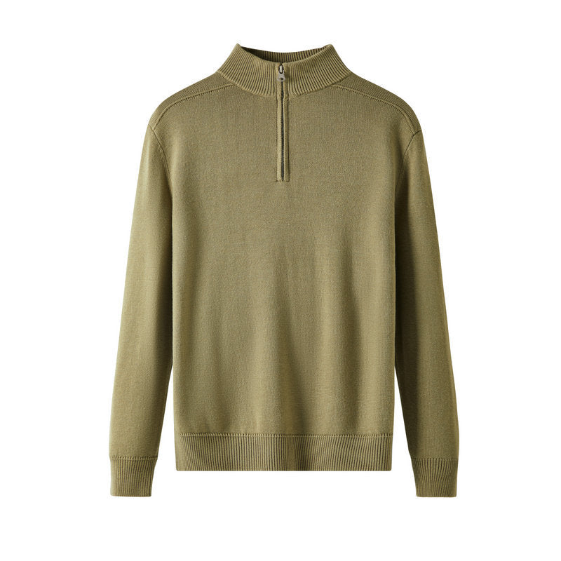 Victor Herren Pullover Reißverschluss Lässig