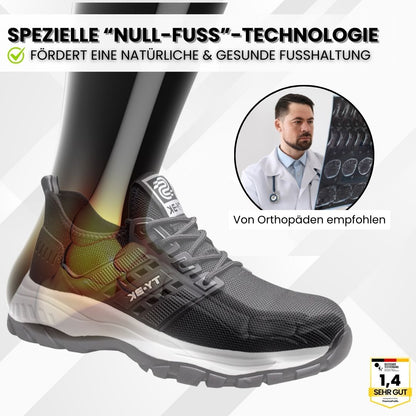 Ergonomischer Sicherheitsschuh Schmerzlindernd Zertifiziert EN ISO